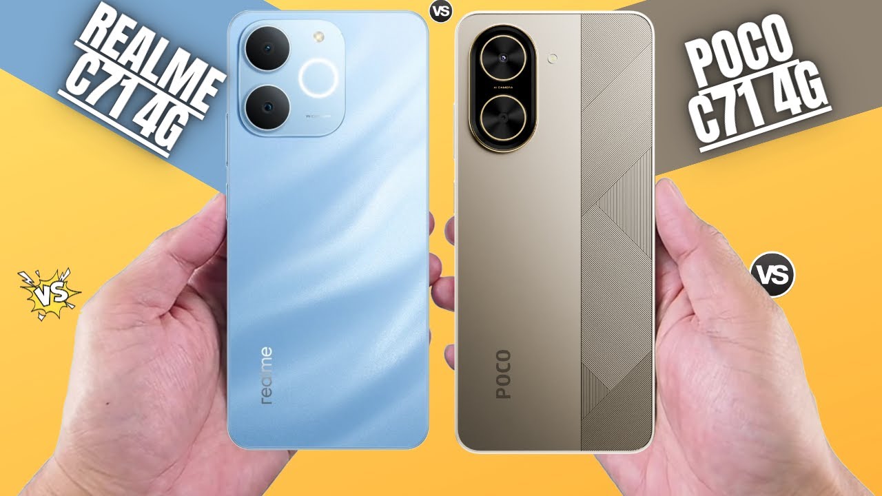 Realme C71 4G Vs Poco C71 4G - Best Phone Under 8000 /- ? - YouTube