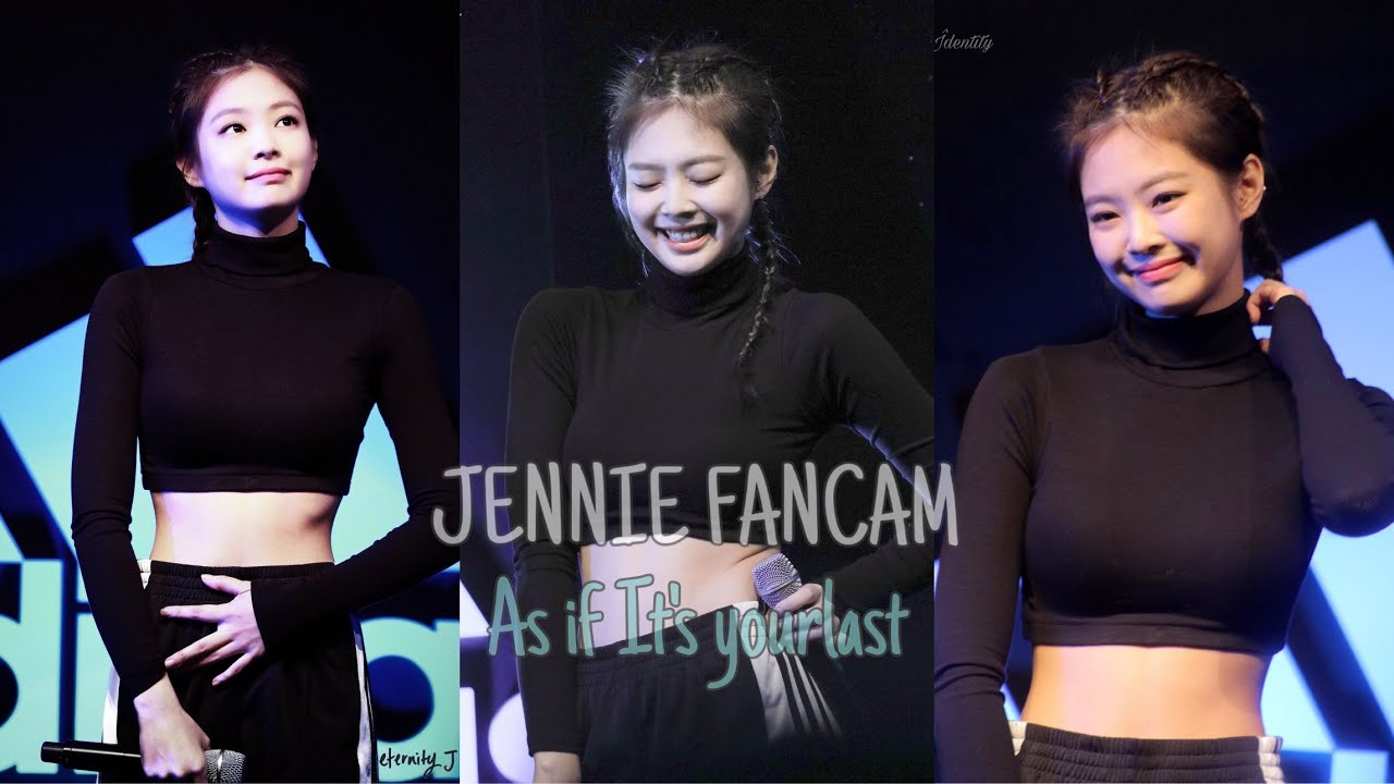 181228​ jennie​Fancam​ 블랙핑크 (BLACKPINK) 마지막처럼(AS IF IT_S YOUR LAST