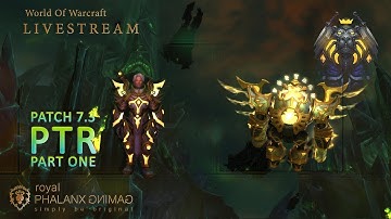 Livestream-Legion Patch 7.3 PTR Argus Questline-Part II