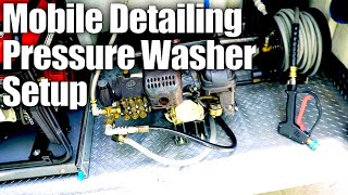 Pressure Washer Setup! #autodetailing #mobiledetailing