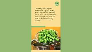 How To Freeze Greenbeans