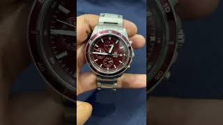 Casio Edifice EFR-526D-5CVUDF Red #casioedifice #chronographwatch #casiowatch #watch
