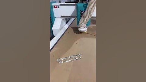 Vận hành máy CNC 1 đầu 1325 sài cạc V5 tại Thủ Thừa - Long An... Hotline: 0975852392