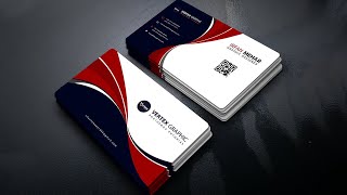 Creative Business Card Design in Photoshop || Employee Card Design || Vertex Graphic