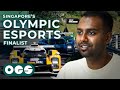 Singapore&#39;s Racer at the Olympic Esports Finals