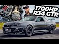 1744HP R34 GTR &quot;RHM&quot; - The CRAZIEST R34 GTR EVER?! (3.4L Stroker - 88MM Turbo - Sequential)