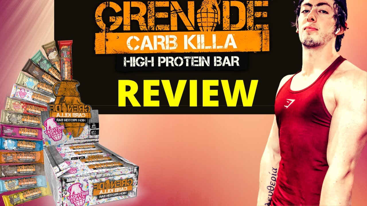 Grenade Protein Bars Review - Carb Killa