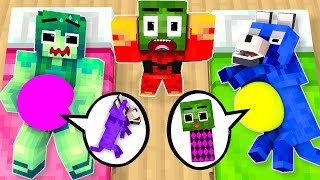 Monster School : Baby Zombie x Squid Game Doll and Poor Pregnant Dog - Minecraft Animation