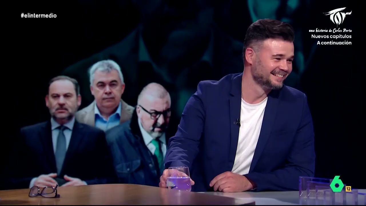 RUFIAN EN EL INTERMEDIO CON el GRAN WYOMING