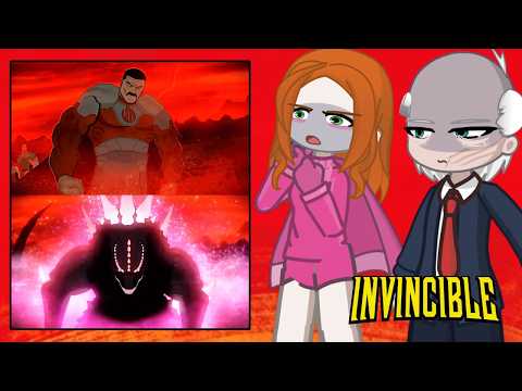 Invincible Characters React To THRAGG VS EVOLVED GODZILLA (SlicK) | INVINCIBLE | Gacha React