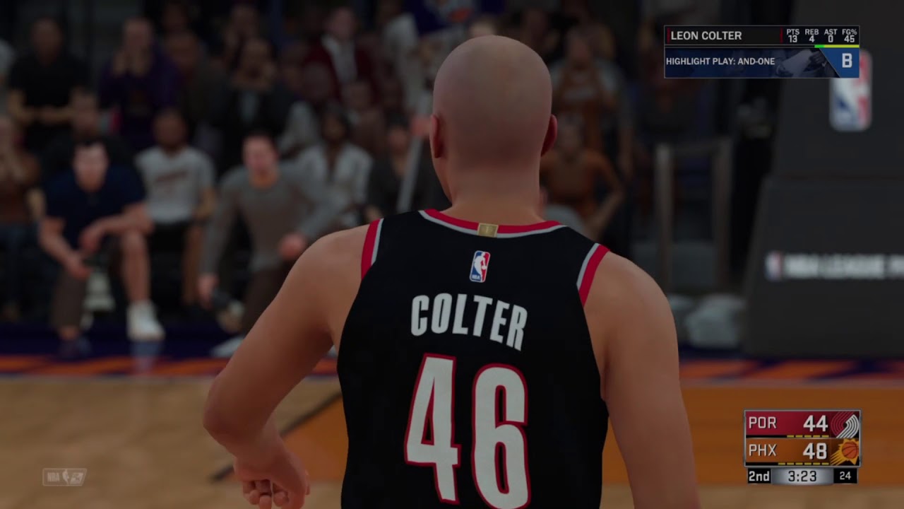 Nba 2k18 Карьера #5 - Какая женщина!Пальнули со всех стволов в первой игре нба!