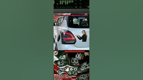 V2018 Maruti Suzuki Swift LED Tail Lights Matrix Series 2018+ by MxsMotosport