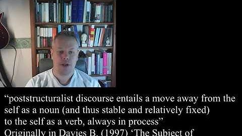 Discourse Analysis, Conversation Analysis, Poststructuralism - advanced talk