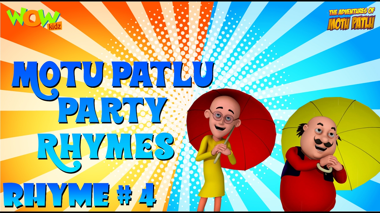 Party Rhymes 04 - Motu Patlu Rhymes - Available Worldwide!