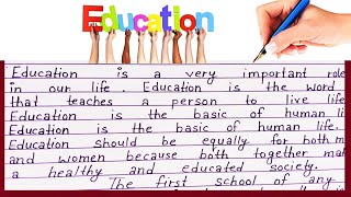 Write simple English essay on education\/best essay writing\/How to write  essay on Education\/