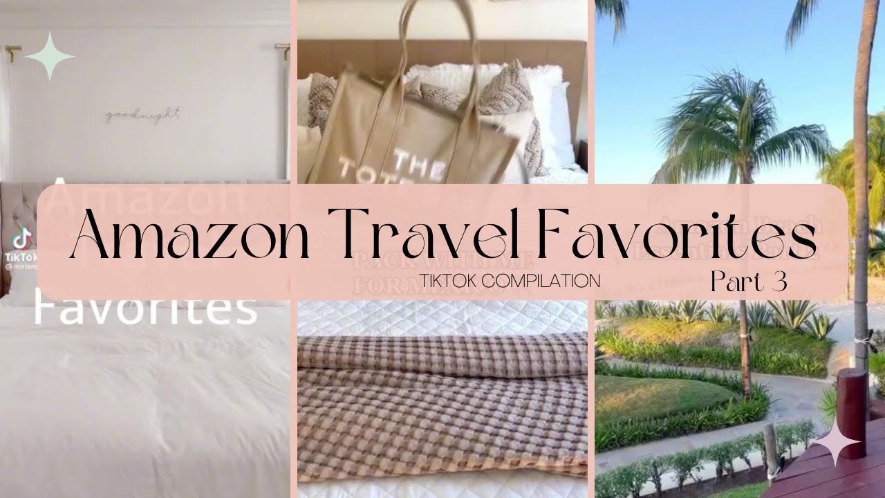 Amazon Travel Favorites 2023 Part 3 | Amazon Travel Must Haves 2023 | Tiktok Compilation & Links