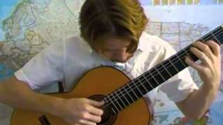 Video thumbnail of "Leo Brouwer Etude 6"