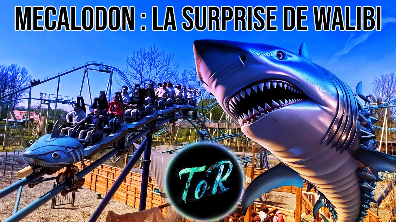 TEST DU MECALODON à WALIBI BELGIQUE ! Nouvelle attraction & visite de DOCK WORLD !