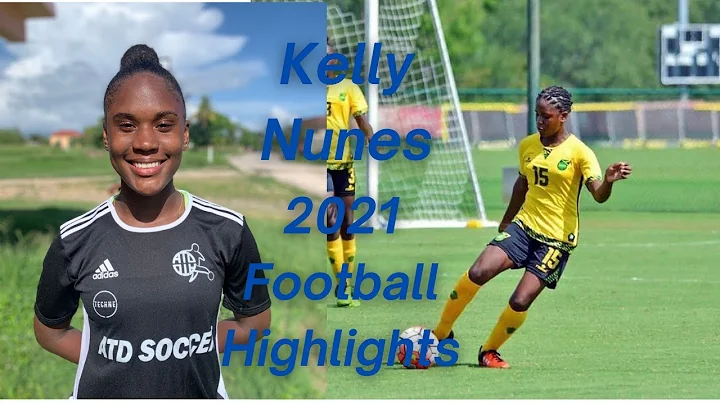 Kelly Nunes 2021 Football Highlights || JC Assists