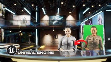 Unreal Engine Green Screen | How to Place yourself into an Unreal Engine environment