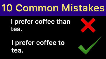 10 Common Mistakes Most English Learners Make | Grammar Mistakes