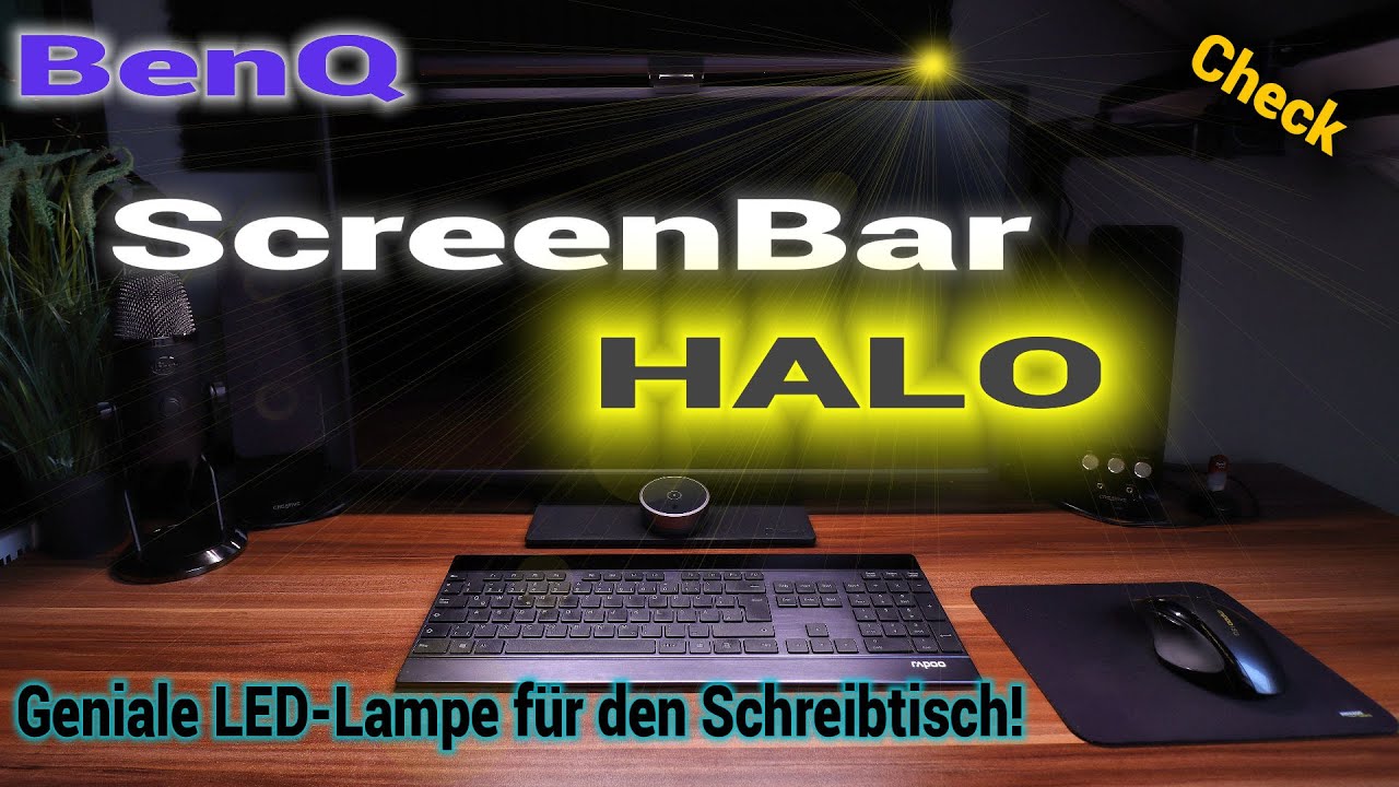 ➡️TEST de la ScreenBar Halo de BenQ - La meilleure lampe de bureau 2023💡 