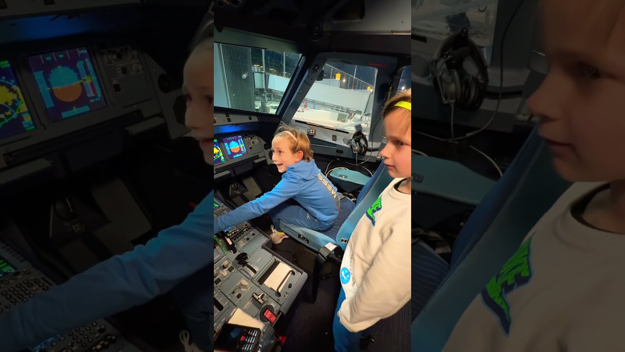 Kids On A Real Plane Learning To Fly Amazing First Lesson KidsLearnToFly YoungPilots