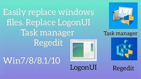 Replace LogonUI and anything which is overwritten by malware