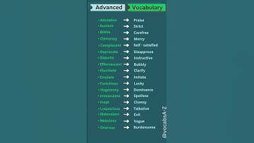 Learn Advanced English Vocabularies ✅ #english #learnenglish #advancedvocabulary #vocabs #ielts #esl