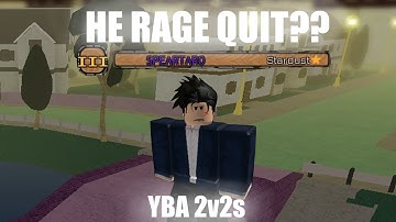 [YBA] Fighting Speartaro in 2v2s!