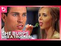 He's TEACHING Her How To Eat?! How One Burp Ended A Date! | Celebs Go Dating | S1 E2