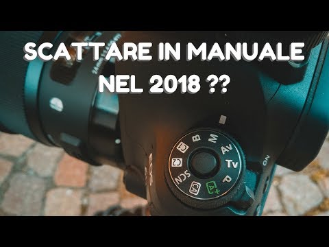 Fotografare in MANUALE ha senso nel 2018 ? 3 motivi per farlo e 2... per NON farlo!