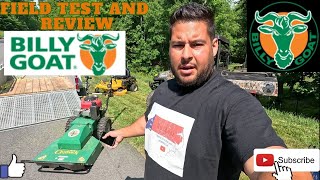 Billy Goat Walk Behind Brush Cutter | Field Test and Review.. It’s HUNGRY!!! #outdoors