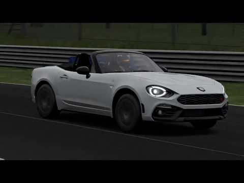 abarth124spider in Branshatch