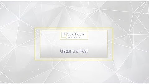 Creating A New Post with Beaver Builder