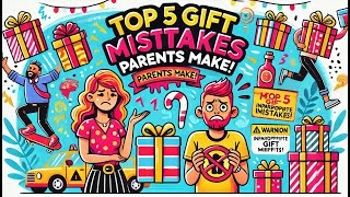Top 5 Gift Mistakes Parents Make! - Noafox