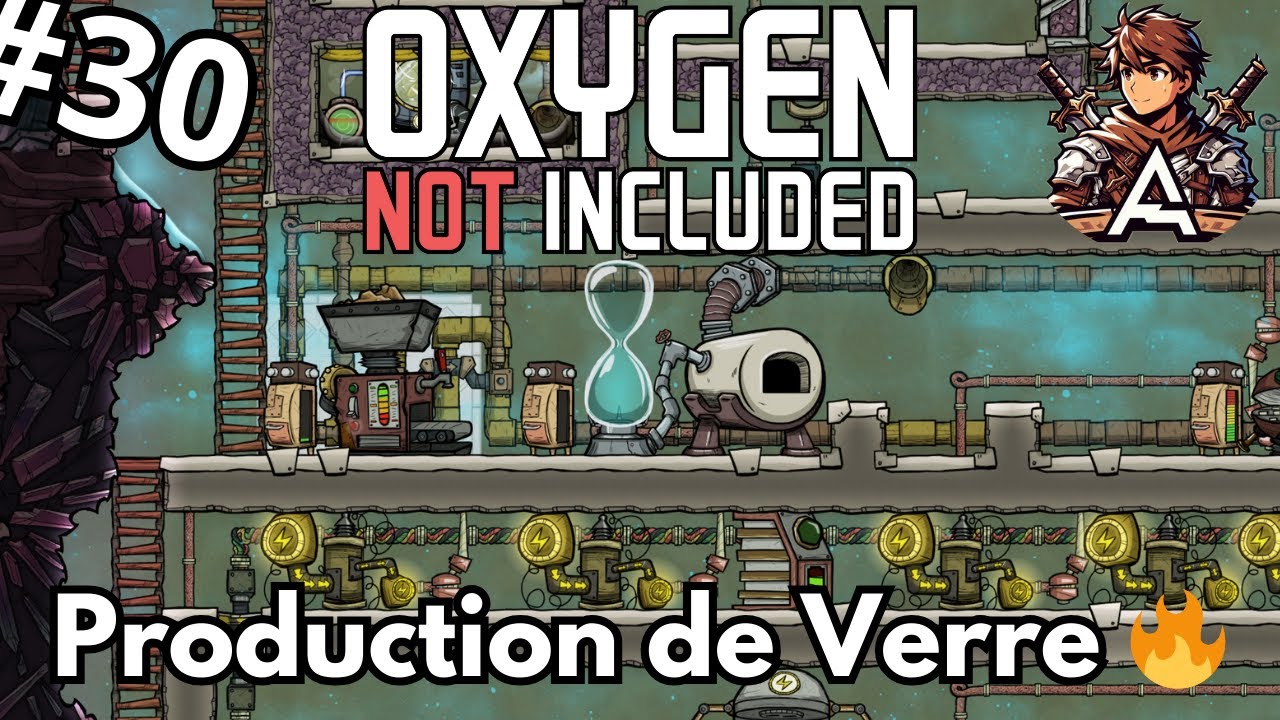 Oxygen Not Included FR Ep.30 : Lancement de la Production de Verre 🔥🧪