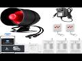 WiFi Alarm Home Security System Wireless Alarm System with Loud 120dB Motion
