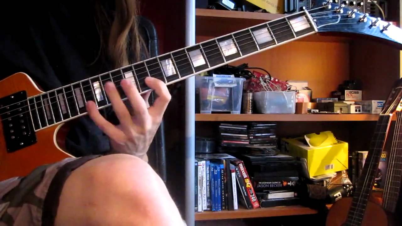 Tornado Of Souls Solo Cover