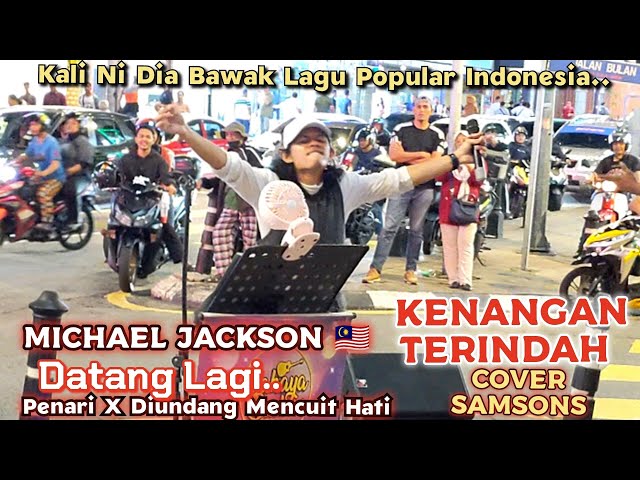 🔥MJ 🇲🇾 Dtg Lagi..Kali Ni Dia Bawak Lagu Popular Indonesia..KENANGAN TERINDAH ft Cahaya Buskers.. class=