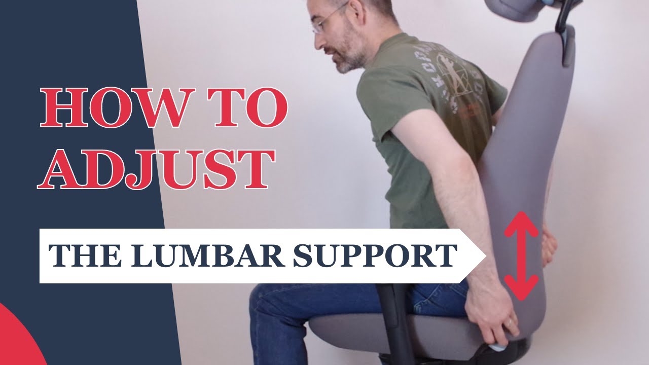 Adjusting Your Office Chair Lumbar Support - Ergonomic Office Seat