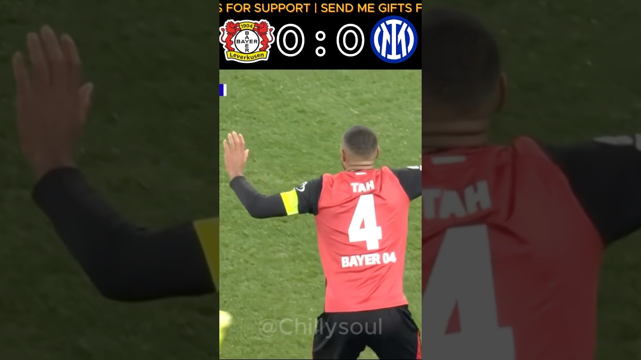 Bayer Leverkusen vs Inter Milan 2024 UCL