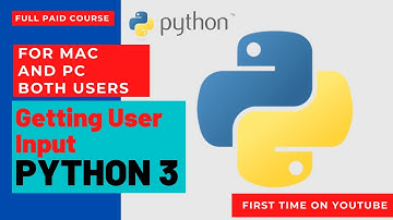 Getting User Input | Coding for Kids: Python: Learn to Code with 50 Awesome Games and Activities