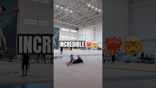 This is the next level of coordination 🤯 AMAZING ❤️‍🔥 #rhythmicgymnastics #viral