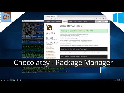 Chocolatey - A Package Manager for Windows