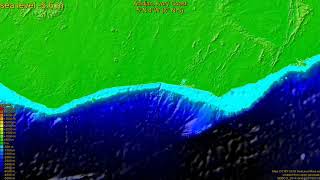 Abidjan, Ivory Coast, sea level rise -135 - 65 m screenshot 5