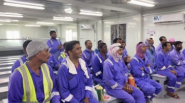 Awareness seminars for company workers affiliated with the Public Works Authority.