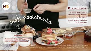 Cook Istants In Latvia, Europe By Agensi Pekerjaan Hrs Mgmt Sdn Bhd