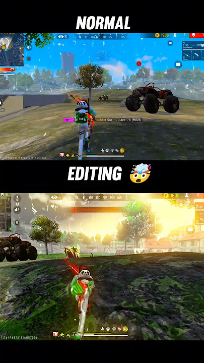 Normal × Editing Free Fire Status 🔥 | free fire short video editing #ffheadshotshorts