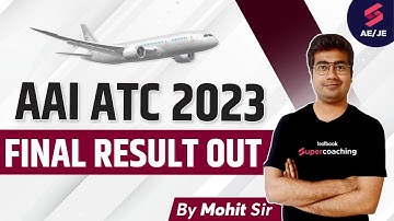 AAI ATC Result 2023 | AAI ATC final Result Out | AAI ATC JE Result 2023
